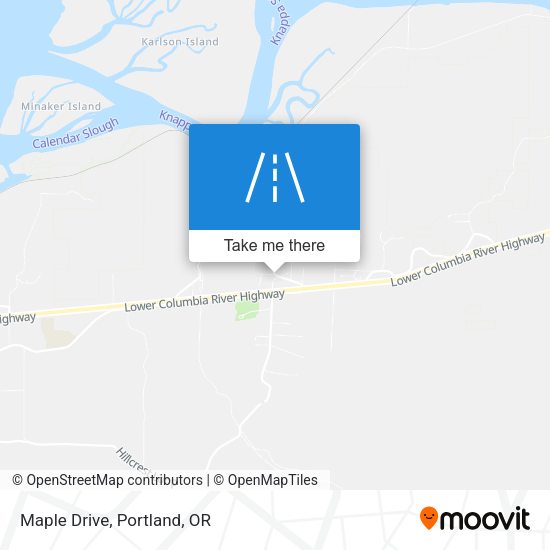 Mapa de Maple Drive
