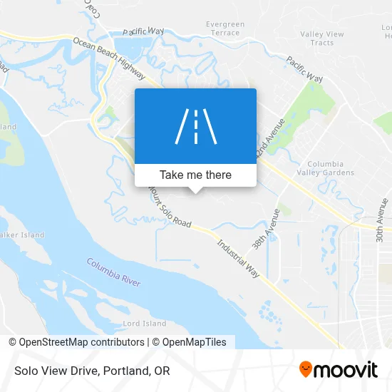 Solo View Drive map