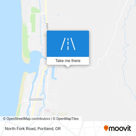 Mapa de North Fork Road