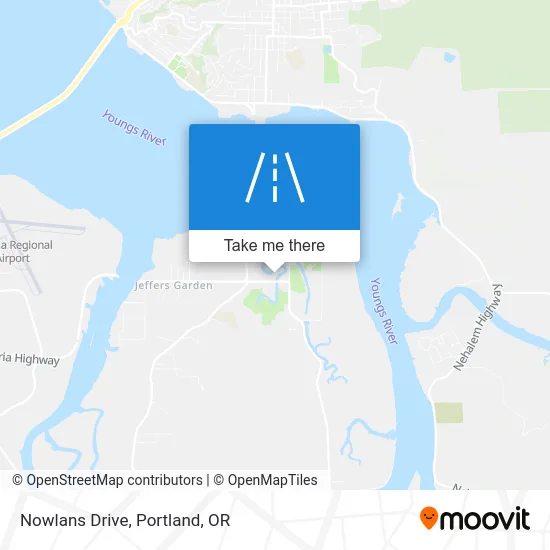 Nowlans Drive map