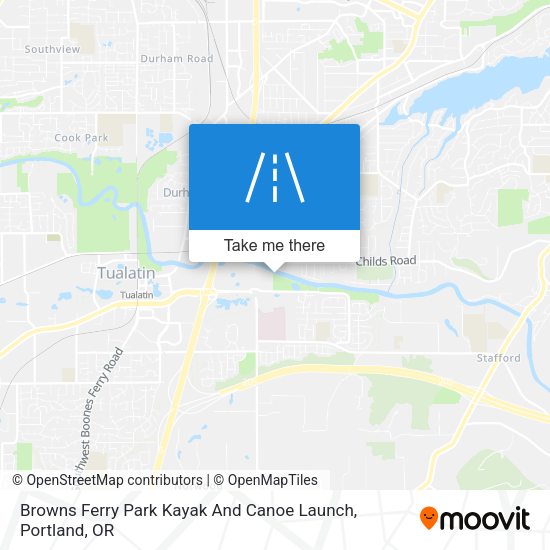 Mapa de Browns Ferry Park Kayak And Canoe Launch