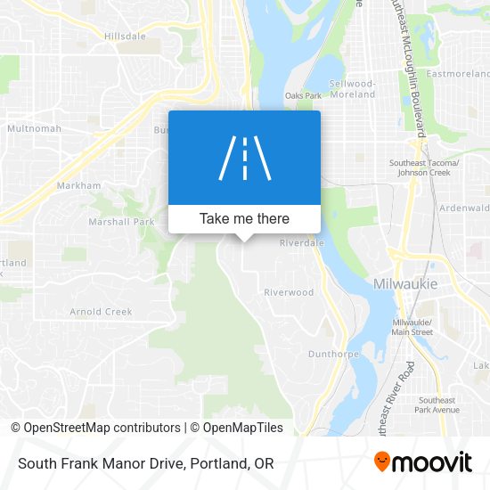 South Frank Manor Drive map
