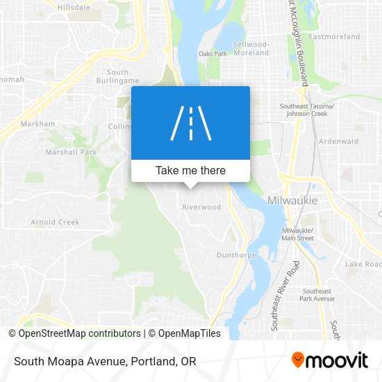 Mapa de South Moapa Avenue
