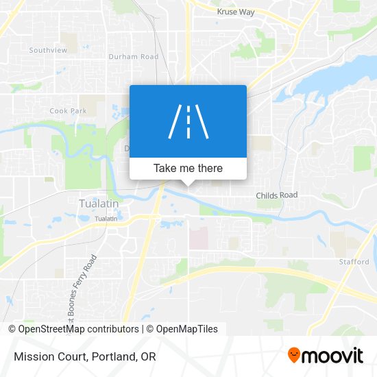 Mapa de Mission Court