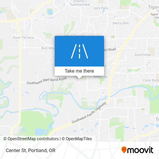 Mapa de Center St