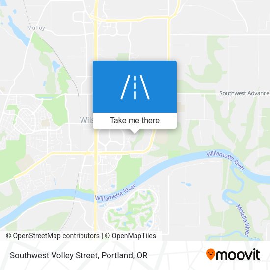 Mapa de Southwest Volley Street