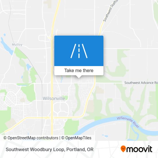 Mapa de Southwest Woodbury Loop