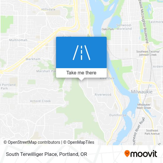 Mapa de South Terwilliger Place