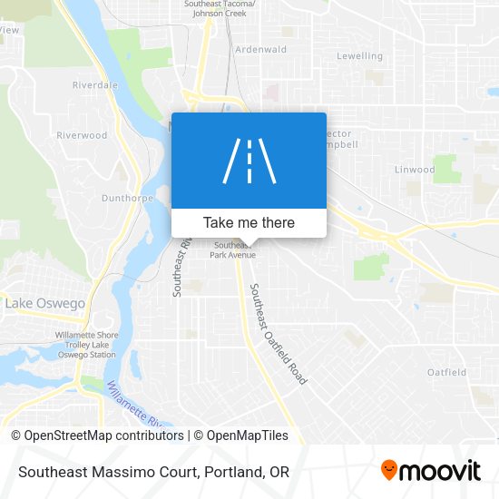 Southeast Massimo Court map