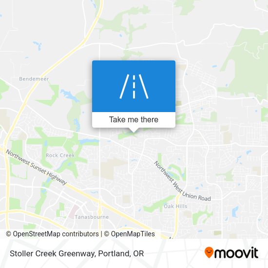 Stoller Creek Greenway map