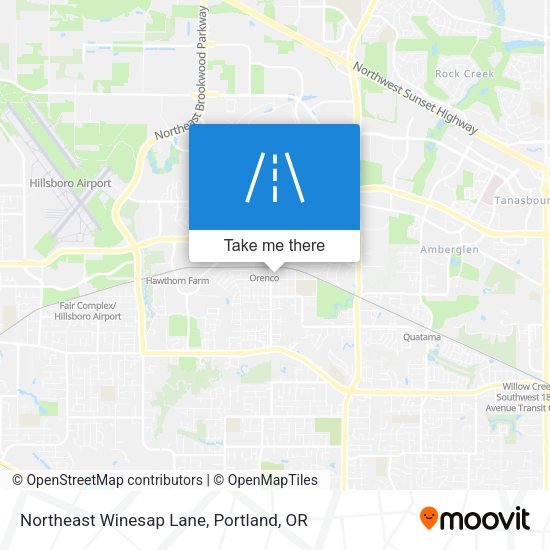 Northeast Winesap Lane map