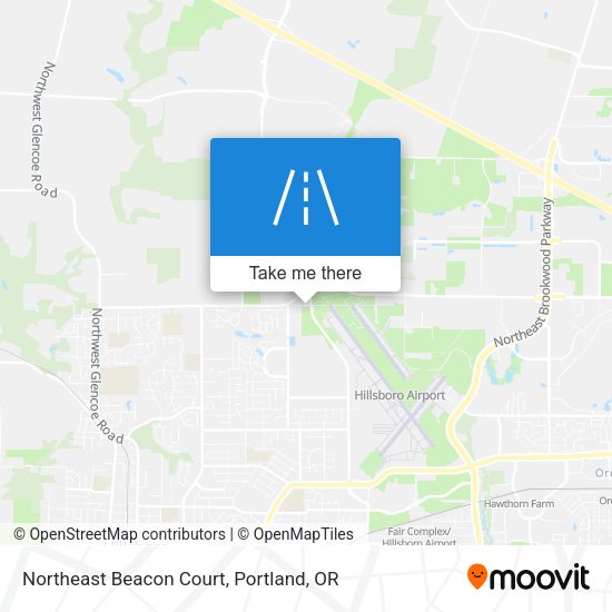 Mapa de Northeast Beacon Court
