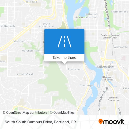 South South Campus Drive map