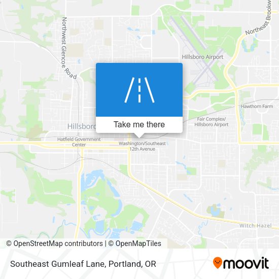 Mapa de Southeast Gumleaf Lane