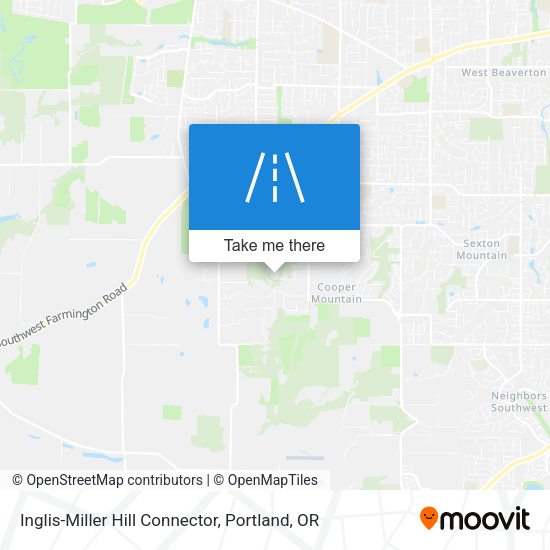 Inglis-Miller Hill Connector map