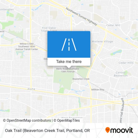 Mapa de Oak Trail