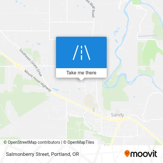 Salmonberry Street map