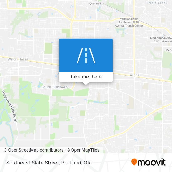 Southeast Slate Street map