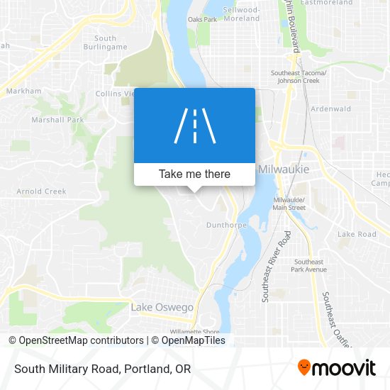 South Military Road map