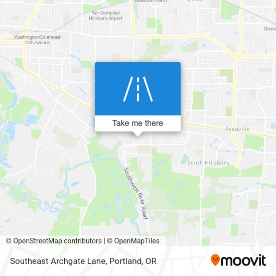 Southeast Archgate Lane map