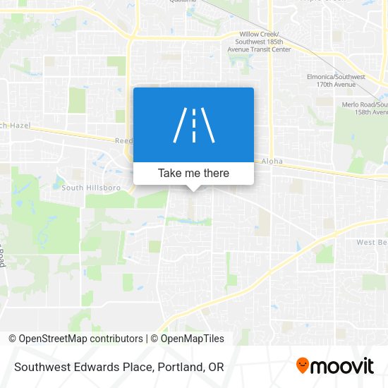 Mapa de Southwest Edwards Place