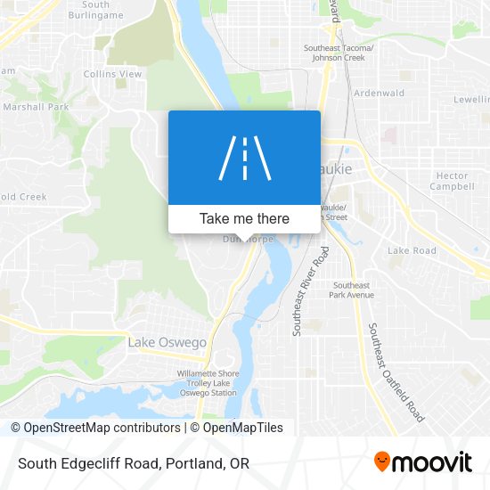 Mapa de South Edgecliff Road