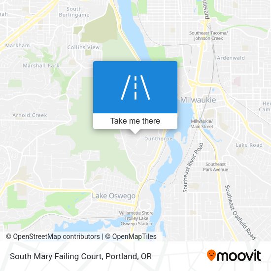 South Mary Failing Court map