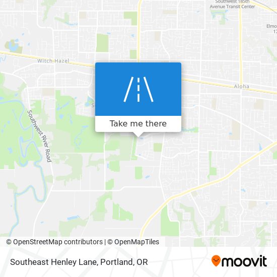 Mapa de Southeast Henley Lane