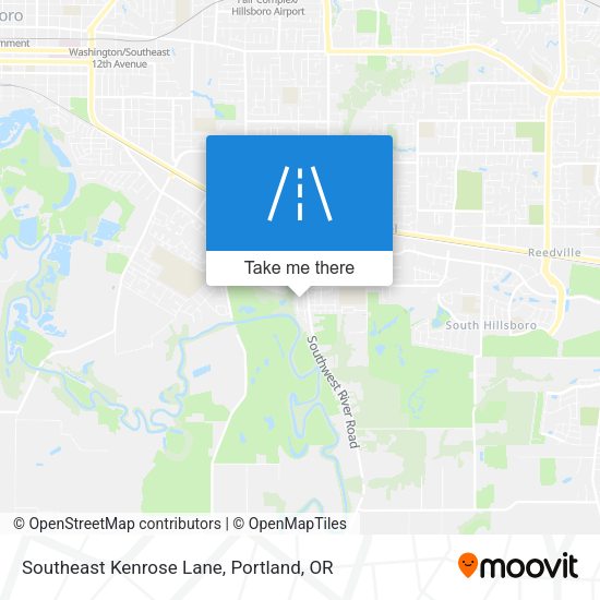 Southeast Kenrose Lane map