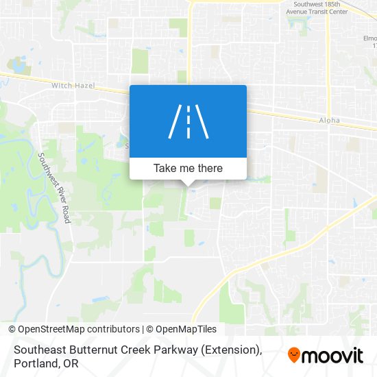 Southeast Butternut Creek Parkway (Extension) map