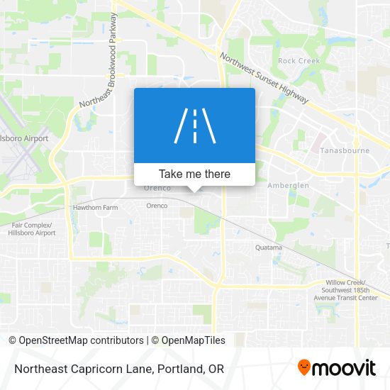 Mapa de Northeast Capricorn Lane