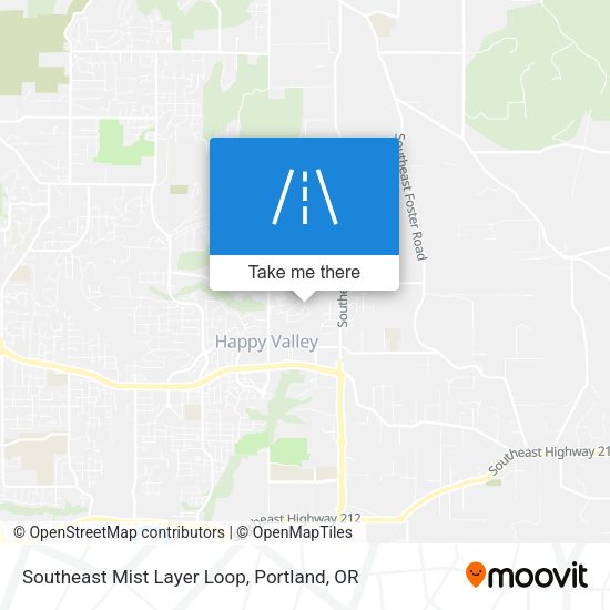 Mapa de Southeast Mist Layer Loop
