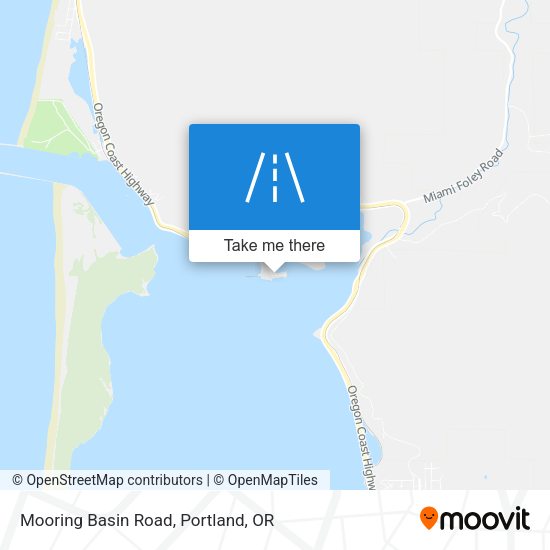 Mooring Basin Road map