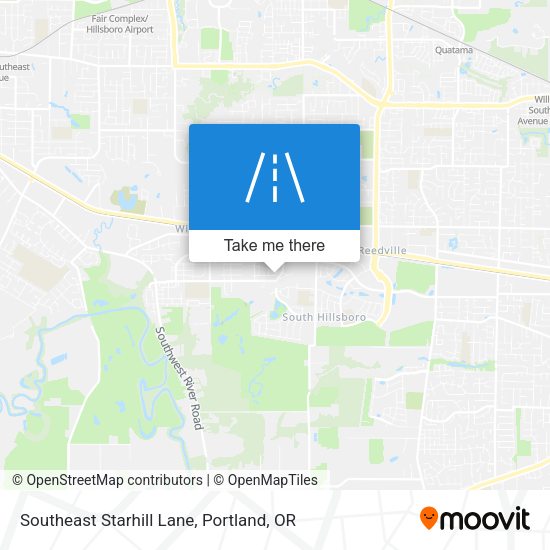 Mapa de Southeast Starhill Lane