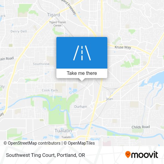Southwest Ting Court map