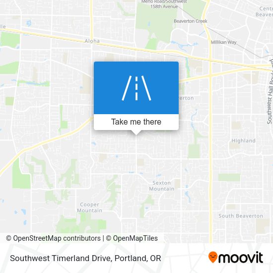 Southwest Timerland Drive map