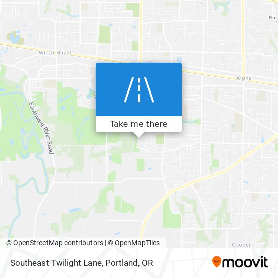 Southeast Twilight Lane map