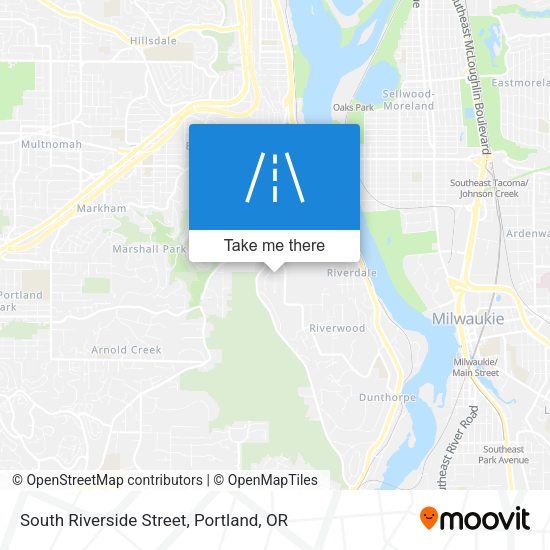 Mapa de South Riverside Street
