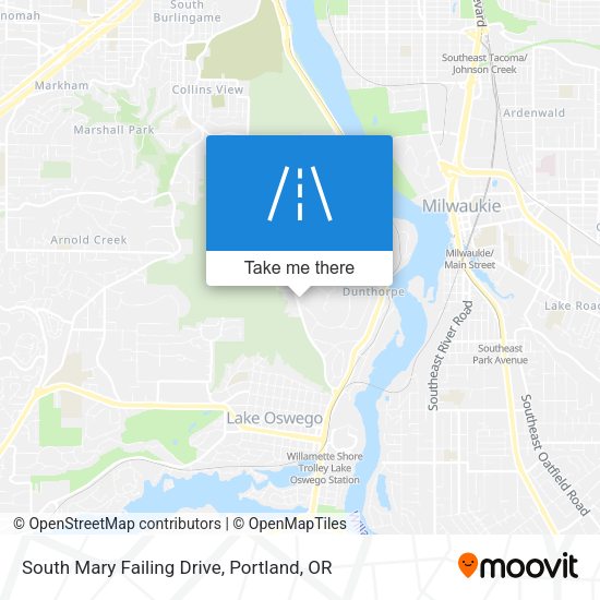 South Mary Failing Drive map