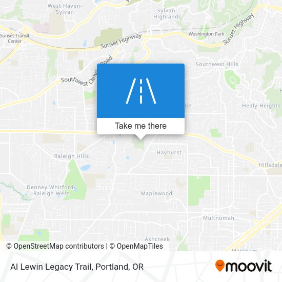 Mapa de Al Lewin Legacy Trail