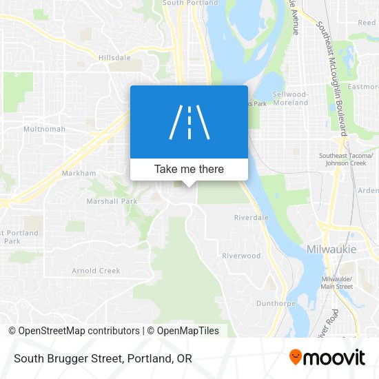 Mapa de South Brugger Street