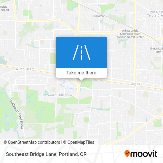 Mapa de Southeast Bridge Lane