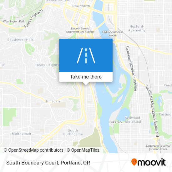 Mapa de South Boundary Court