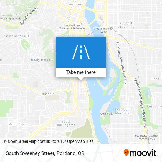 Mapa de South Sweeney Street