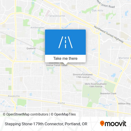 Mapa de Stepping Stone-179th Connector