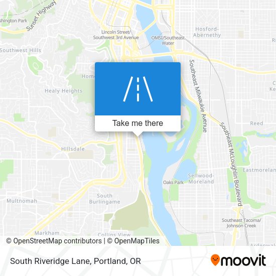 Mapa de South Riveridge Lane