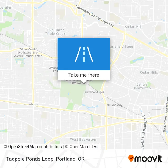 Tadpole Ponds Loop map