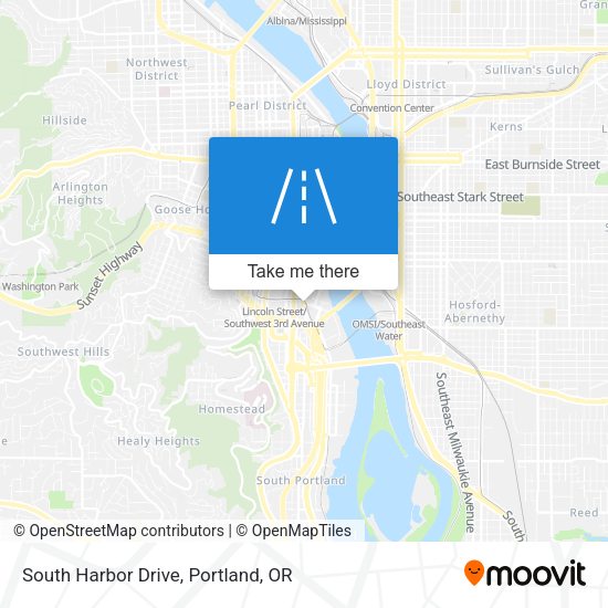 Mapa de South Harbor Drive