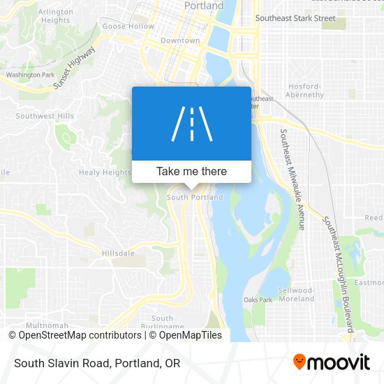 Mapa de South Slavin Road