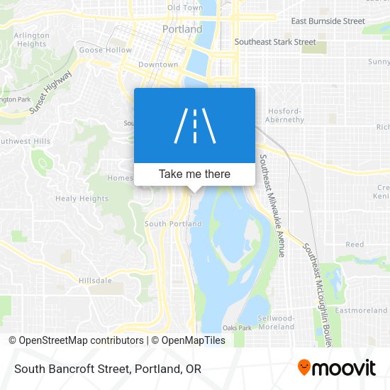 Mapa de South Bancroft Street